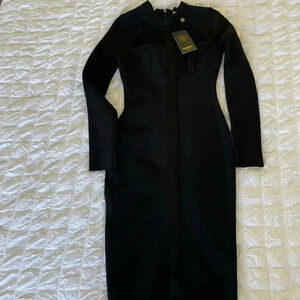 FEMME LA bodycon knit mini dress